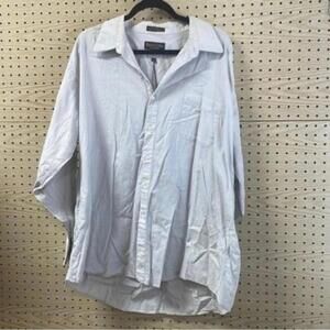 Vintage Roberto Villini 100% Cotton Grey Collared Long Sleeve Button up shirt